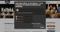 Desktop Screenshot of keltskanoc.cz